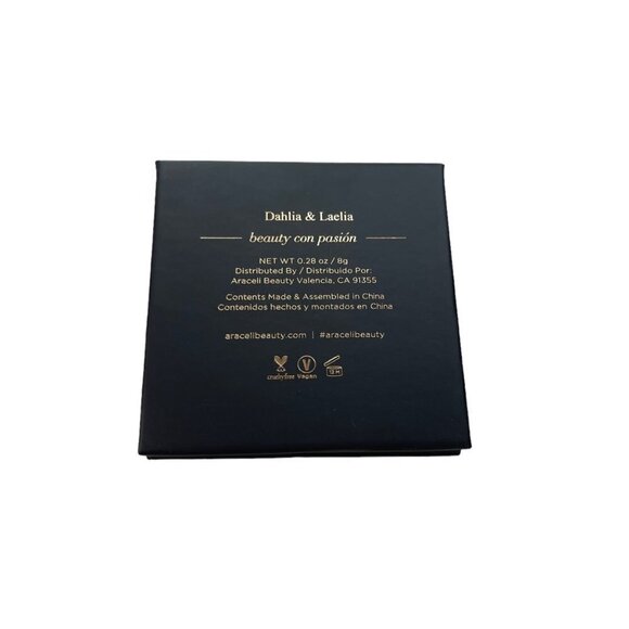 Araceli Beauty BNIB Peach Las Flores Split Pan Blush in Dahlia & Laelia - Picture 6 of 6